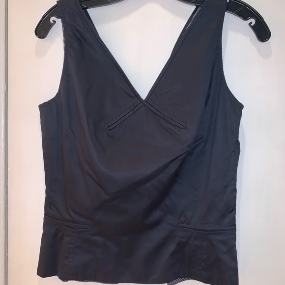 Marc by Marc Jacobs Black Sleeveless Top. Size 6 - Picture 2 of 7